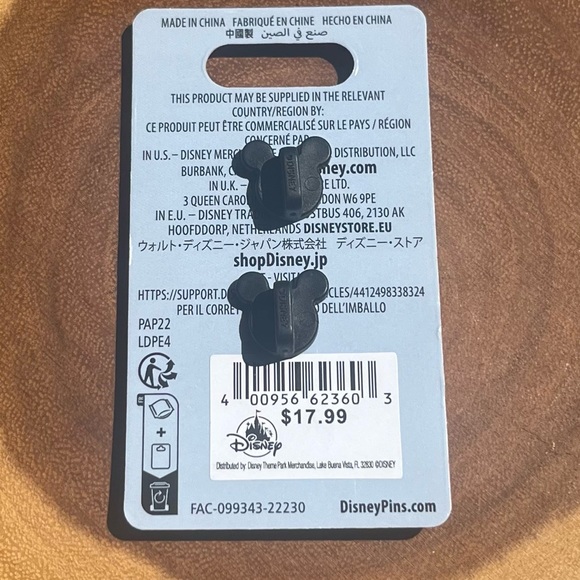 Bambi and Flower Limited Release Pin - Picture 3 of 4